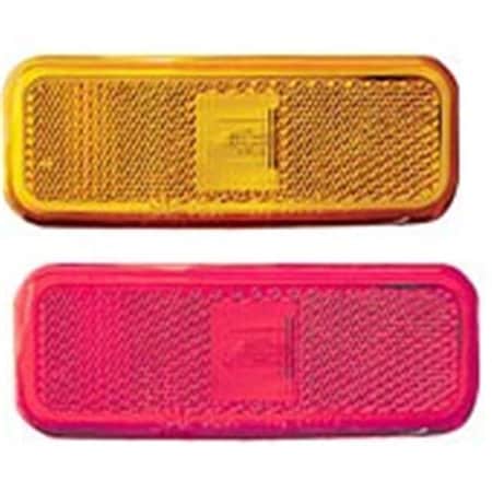 Optronics Optronics O24-MC44RS Surface Mount Marker & ClearanceLights with Reflex; Red O24-MC44RS